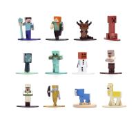Minecraft Kovové sběratelské nanofigurky 12 ks, wave 7